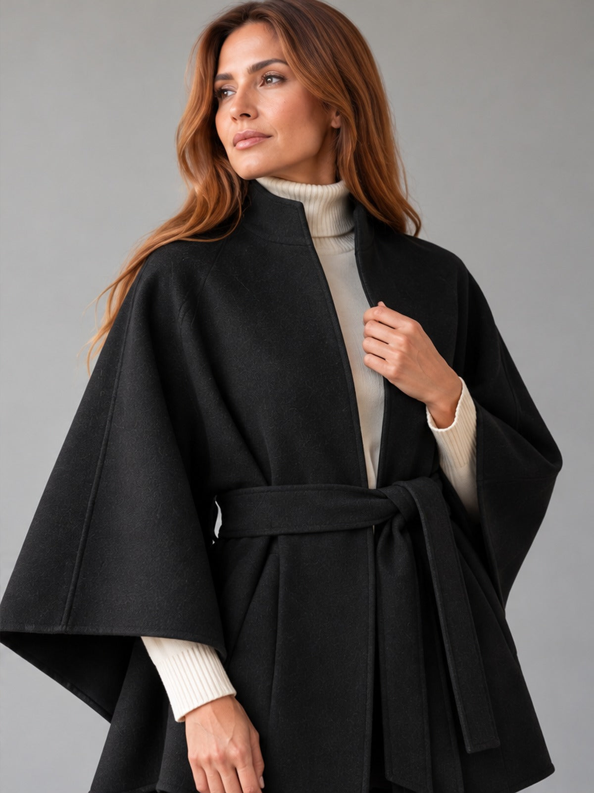 Capa Doble Faz Elegante - Negro